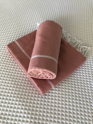 Turkish Towel - Rust